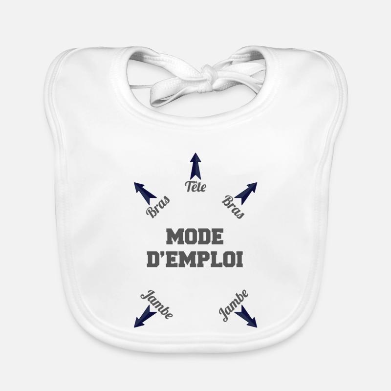 Bébé mode d'emploi Bavoir bio Bébé