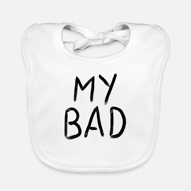 My Bad // noir Bavoir bio Bébé