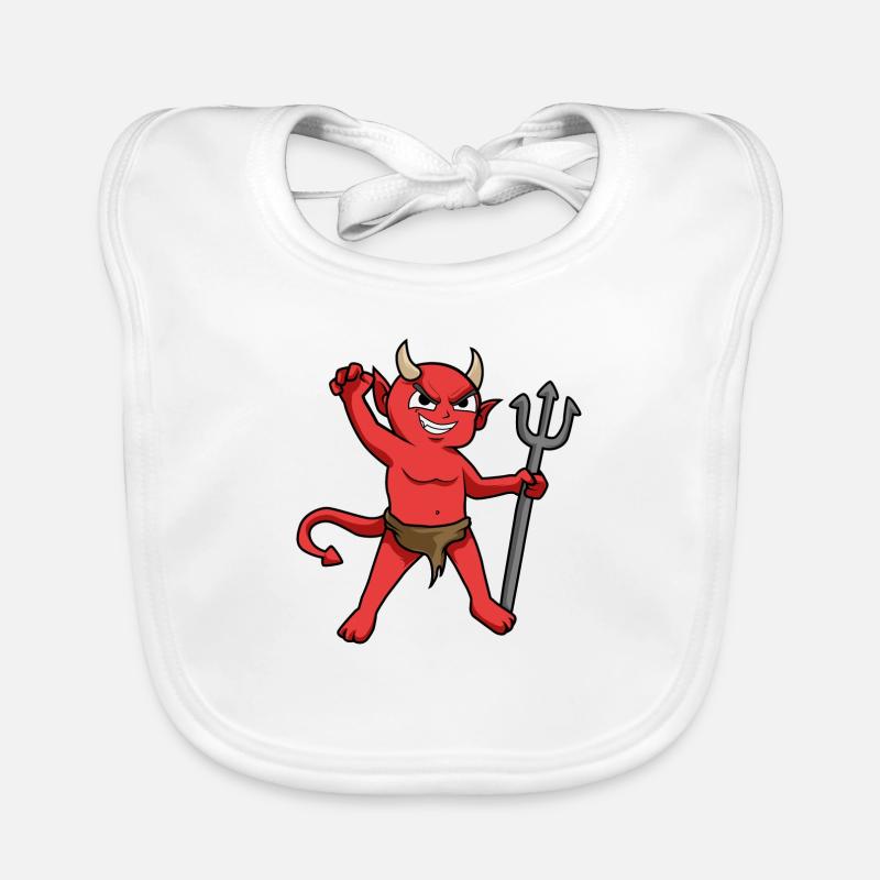 Demon - devil Organic Baby Bibs