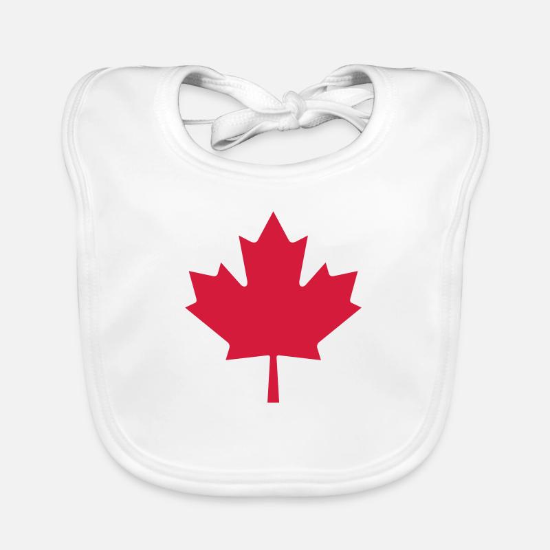Mapple leaf Organic Baby Bibs