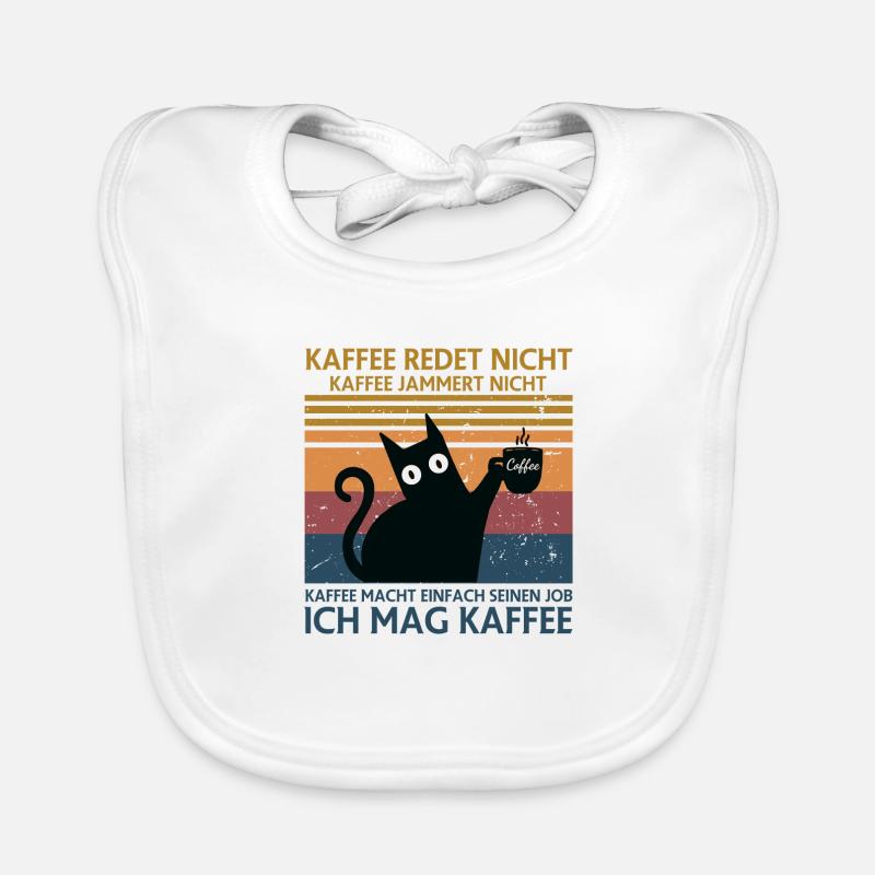 Coffee doesn't talk Coffee Doesn't whine Organic Baby Bibs