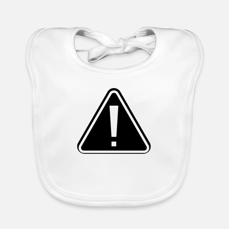 Warning Organic Baby Bibs