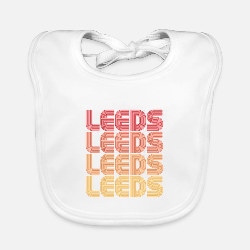 Leeds Gradient Repeats Baby Bio-Lätzchen