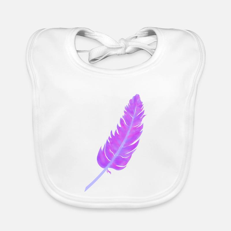 Feder Baby Bio-Lätzchen