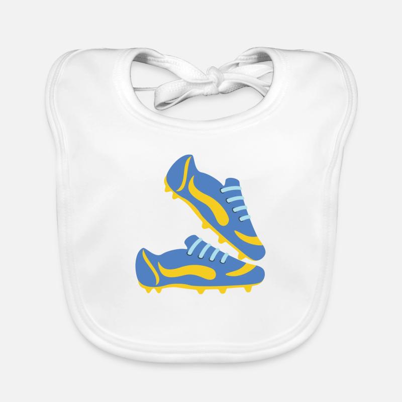 Fußball Schuhe Baby Bio-Lätzchen
