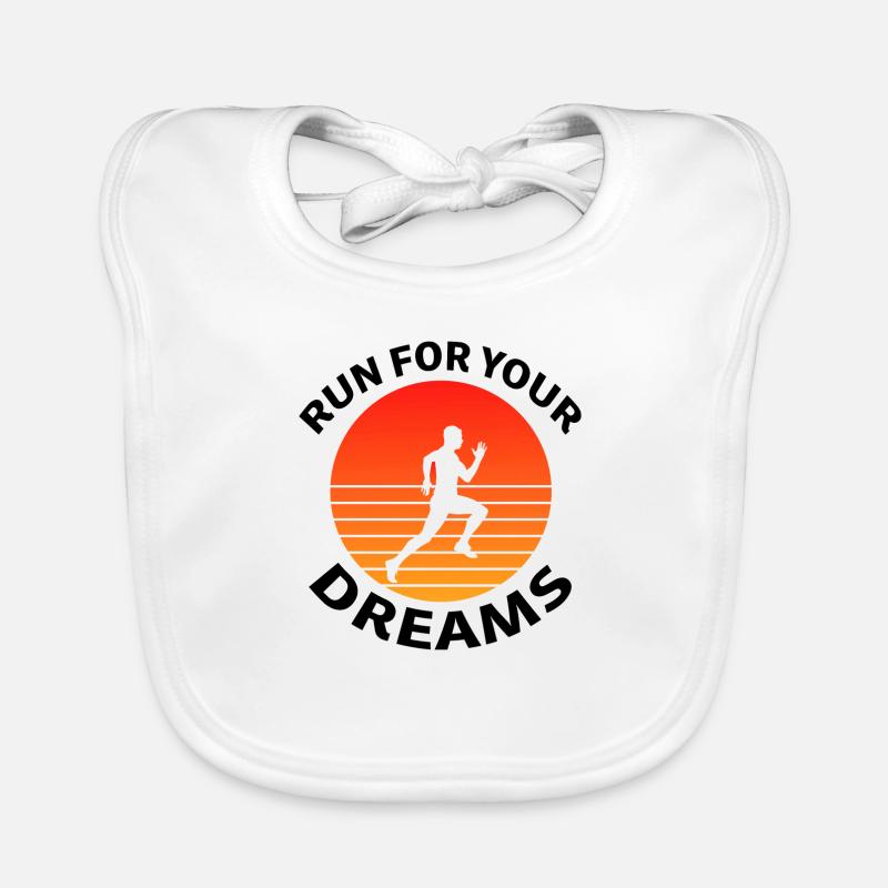 Running Joggen Marathon Baby Bio-Lätzchen