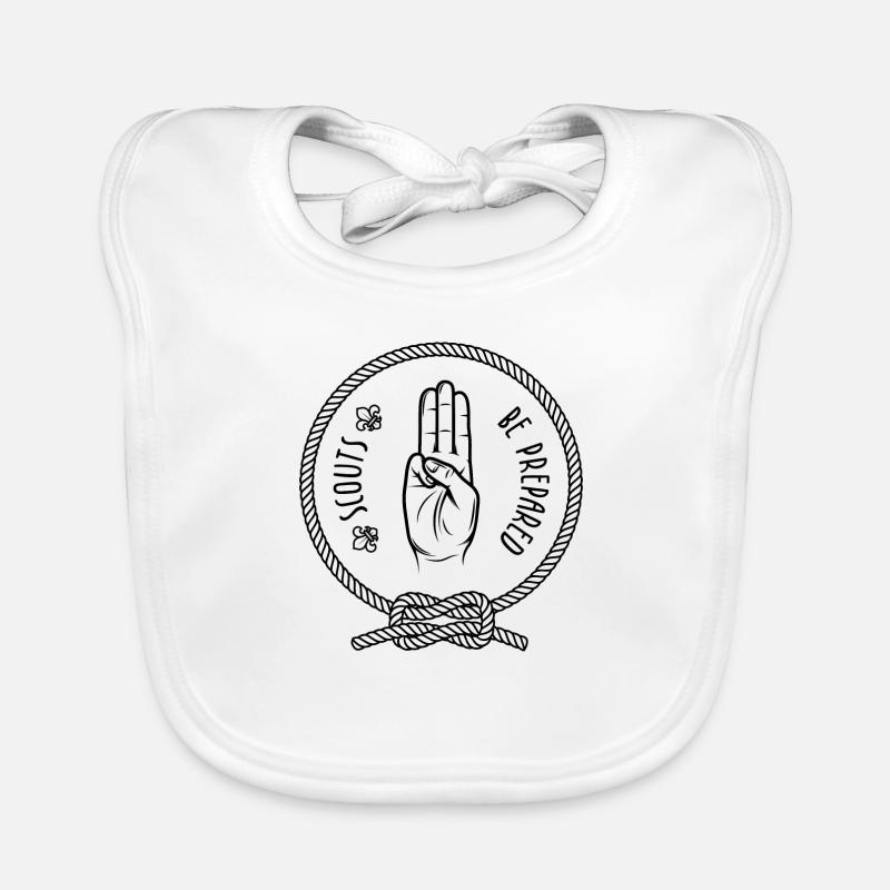 Scouts Be Prepared Organic Baby Bibs