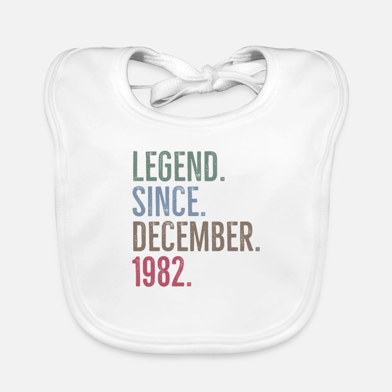 Legend Since December 1982 Organic Baby Bibs