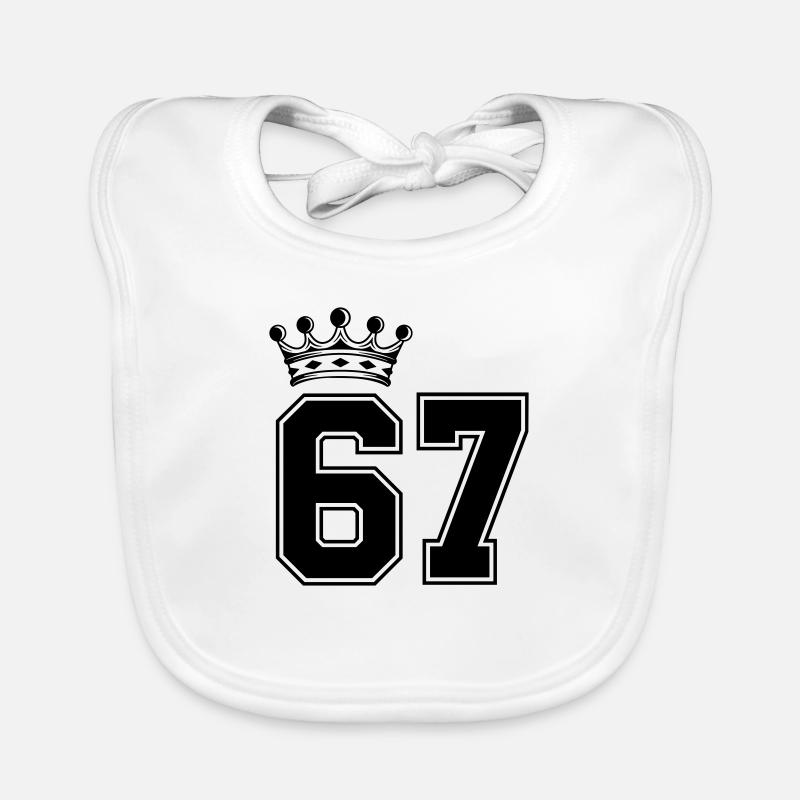 67 couronnes Bavoir bio Bébé