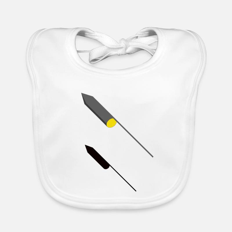 3D Rocket - Design Organic Baby Bibs