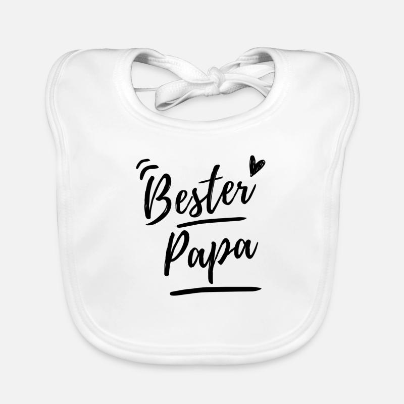 Bester Papa Baby Bio-Lätzchen