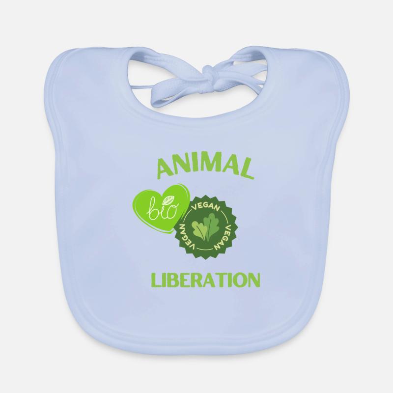 Bio vegan, Animal Liberation Baby Bio-Lätzchen