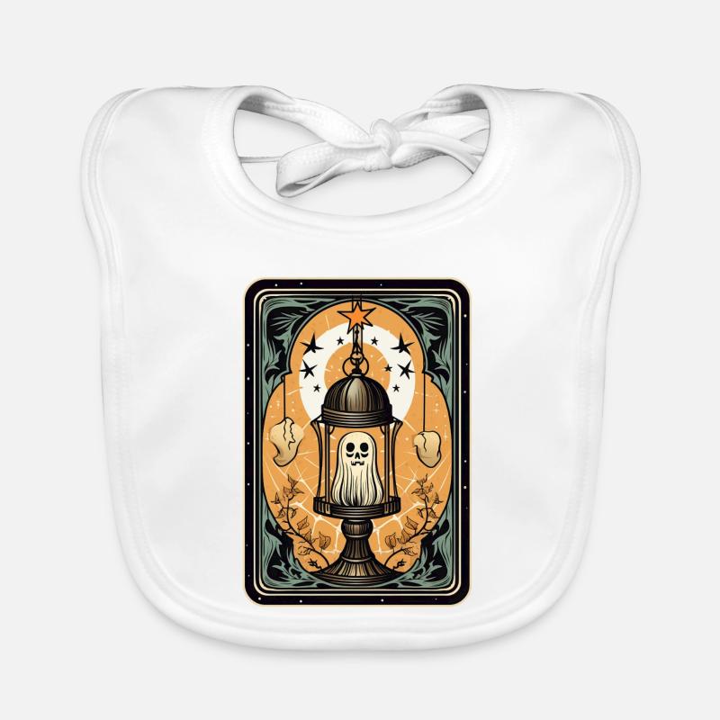 Geist in einem Käfig Tarot Käfig Baby Bio-Lätzchen