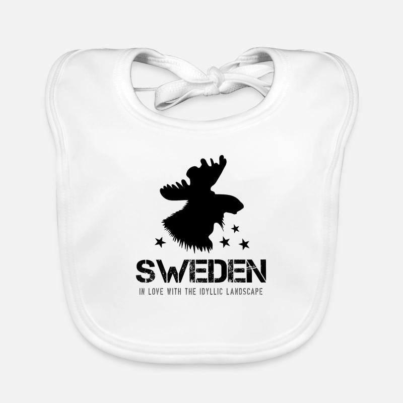 Suède Bavoir bio Bébé