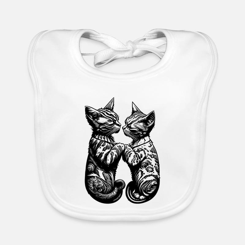 kissing Organic Baby Bibs