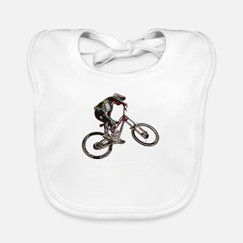 MTB downhill Organic Baby Bibs