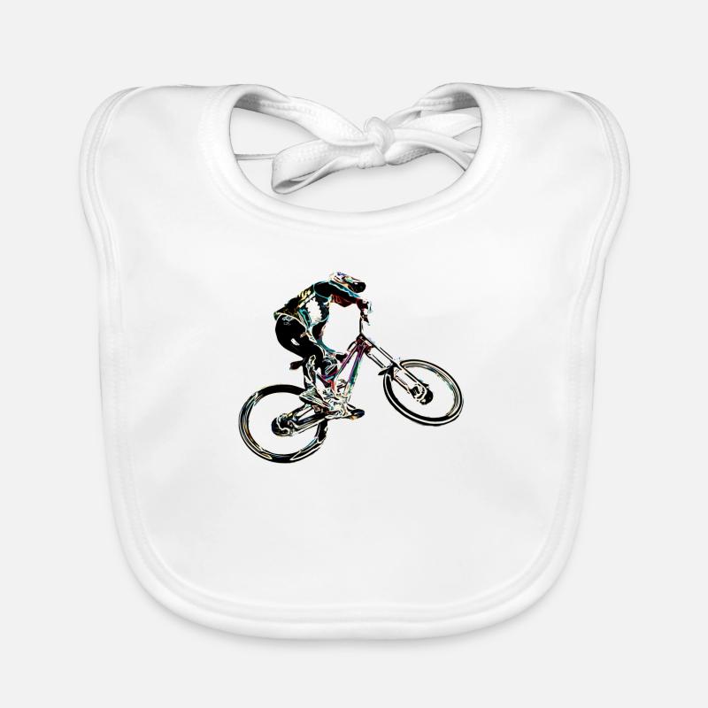 vtt mtb downhill Bavoir bio Bébé