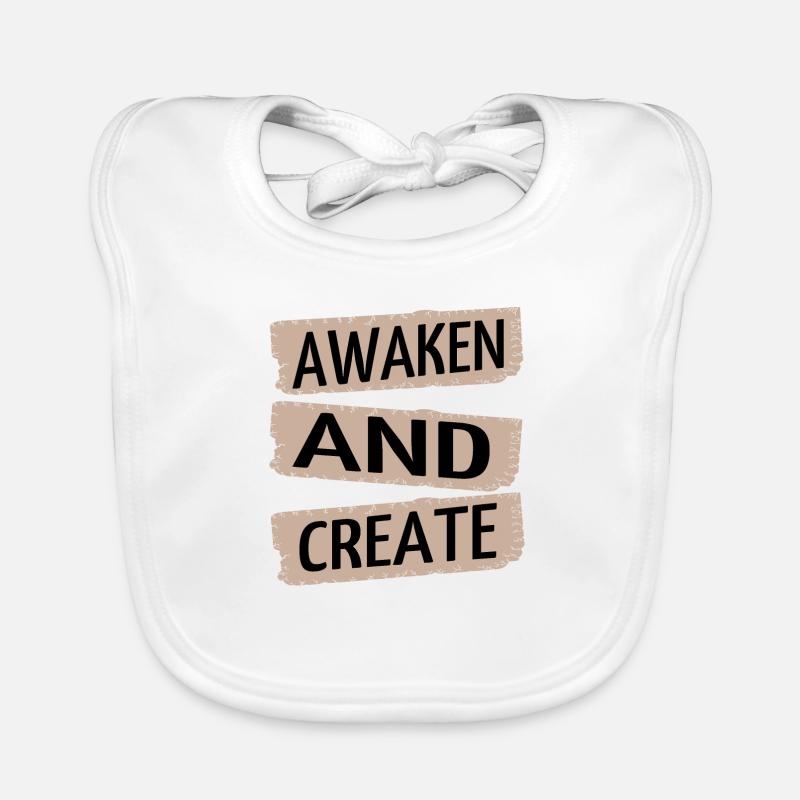Enlightenment Quotes Innovative Ideas Statement Organic Baby Bibs