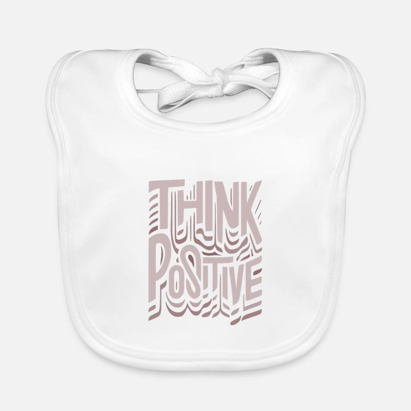 Think Positive Organic Baby Bibs