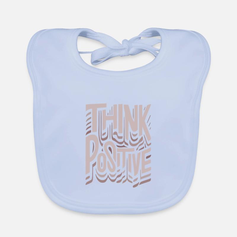 think positive Bavoir bio Bébé