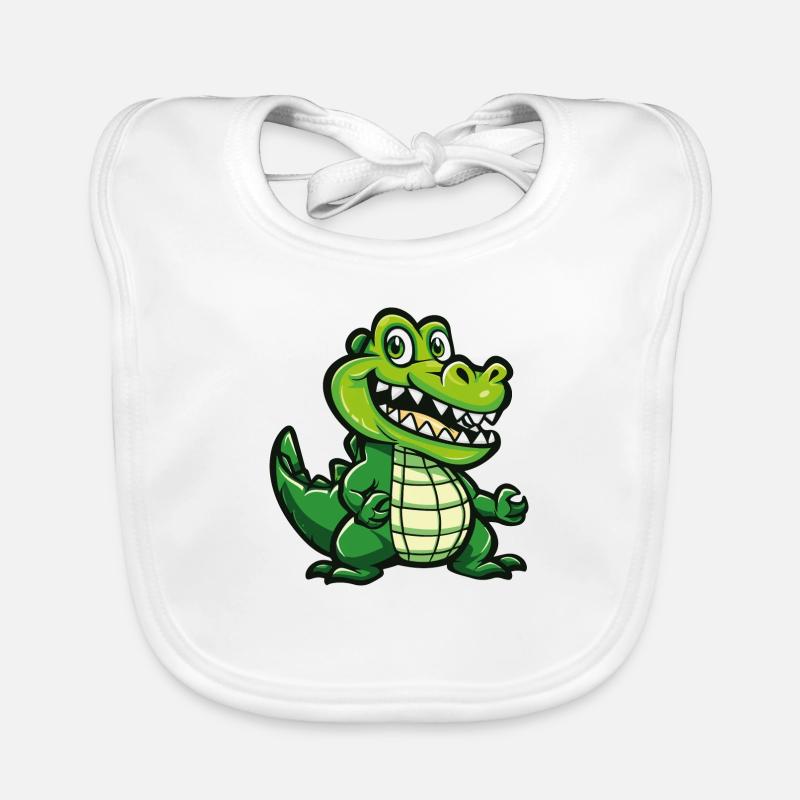 crocodile Bavoir bio Bébé