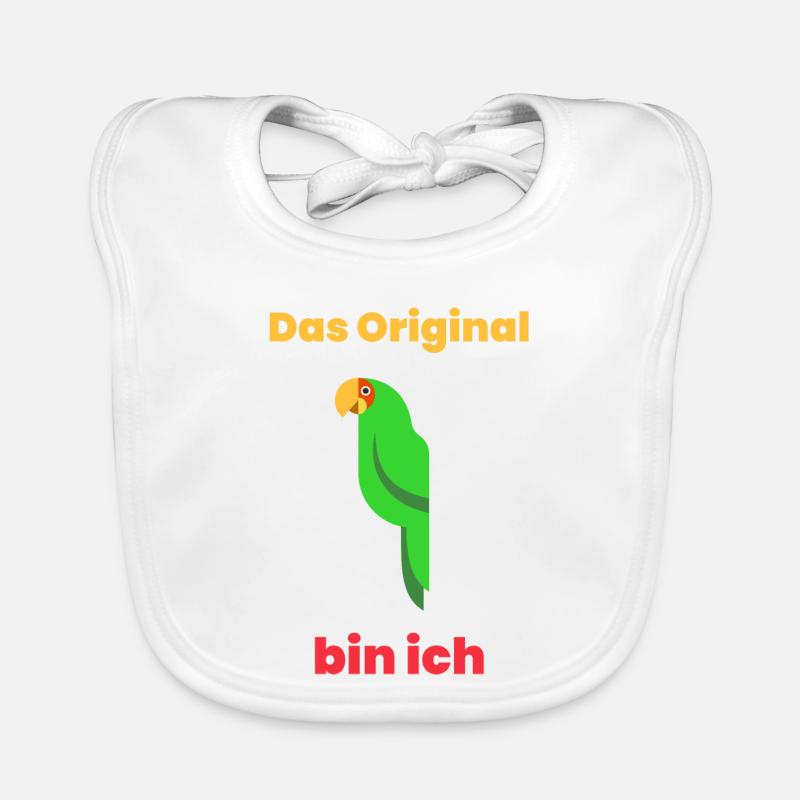 Das Original bin ich Baby Bio-Lätzchen
