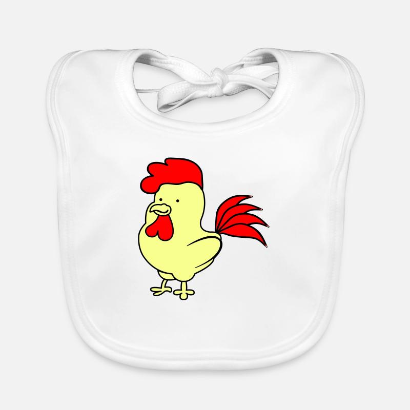 Rooster Organic Baby Bibs