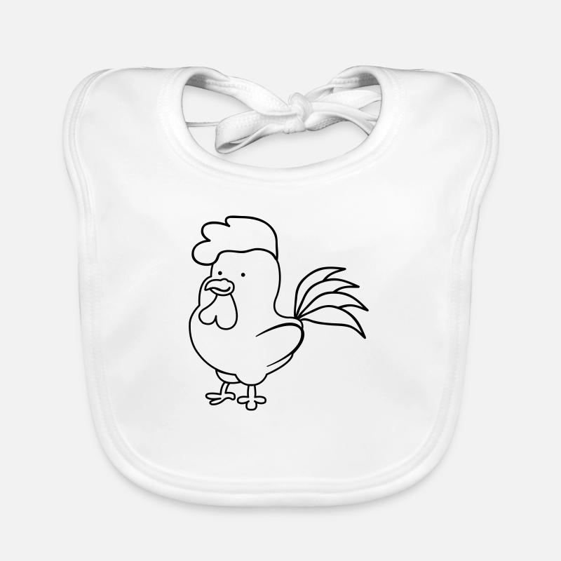 Coq Bavoir bio Bébé