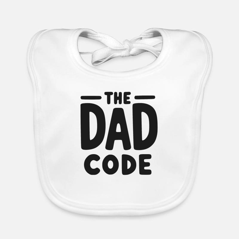 Il codice papà Bavaglino ecologico per neonato