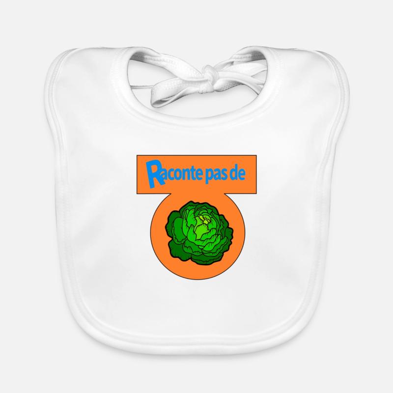 Raconte pas de salade Bavoir bio Bébé