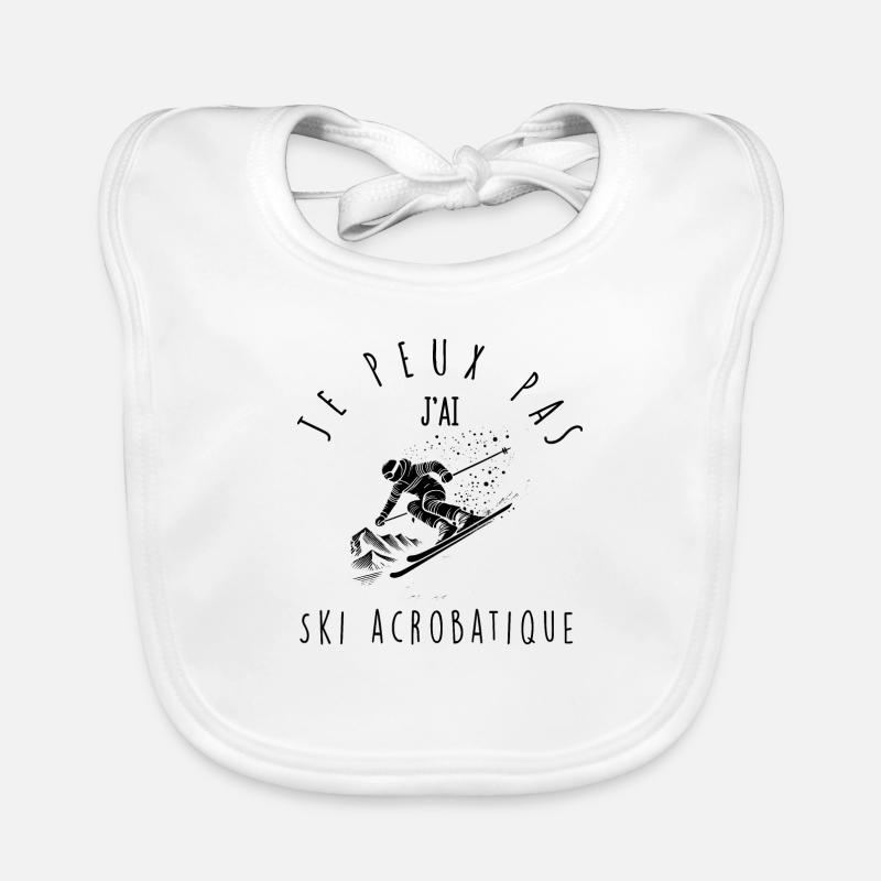I can't, I have Freestyle skiing Organic Baby Bibs