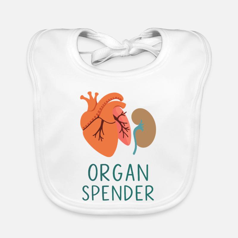 Organ donor Organic Baby Bibs