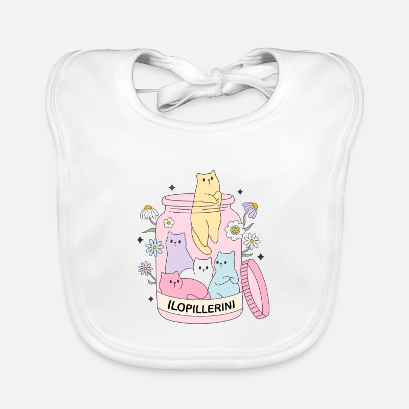 MA PILULE DE JOIE Bavoir bio Bébé