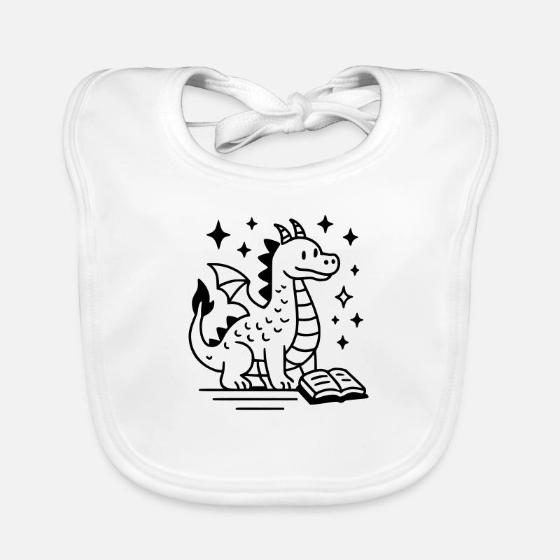 Dragon dessin Bavoir bio Bébé