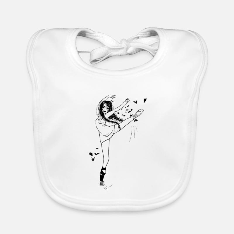 Fairy Queen - Baby Bio-Lätzchen - Weiß