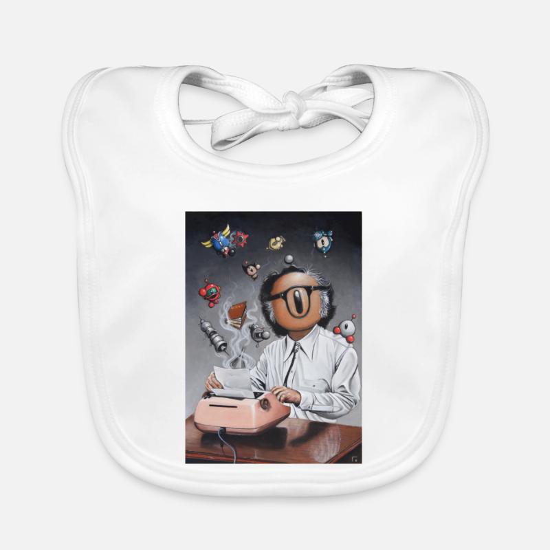 Isaac der Bot Baby Bio-Lätzchen