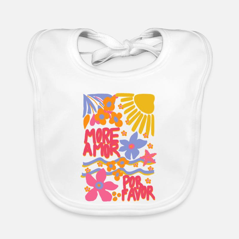 Plus d’amour Bavoir bio Bébé