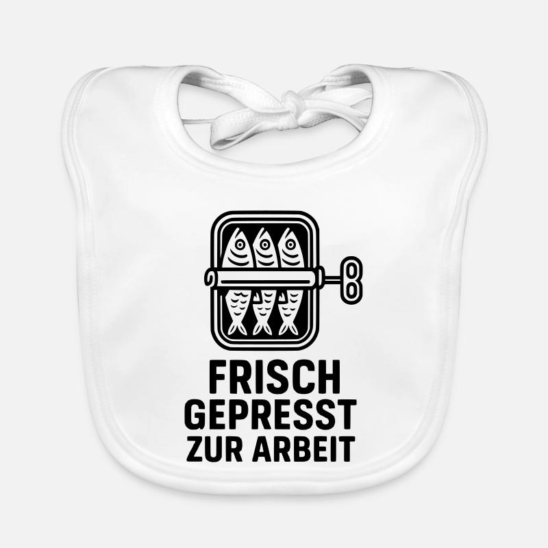 Public transport Freshly squeezed to work Organic Baby Bibs