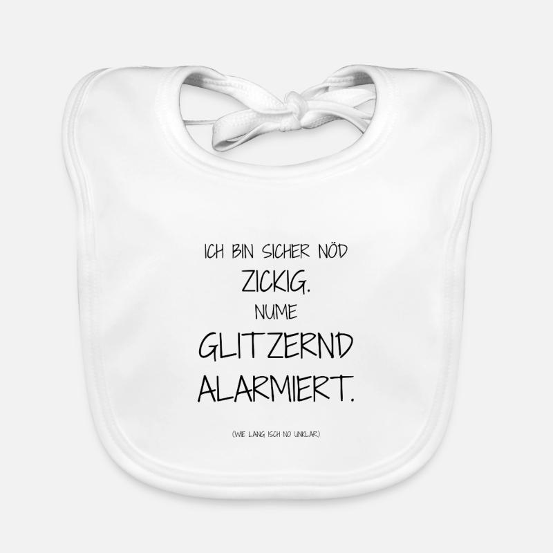 Statement design – irony meets everyday life Organic Baby Bibs