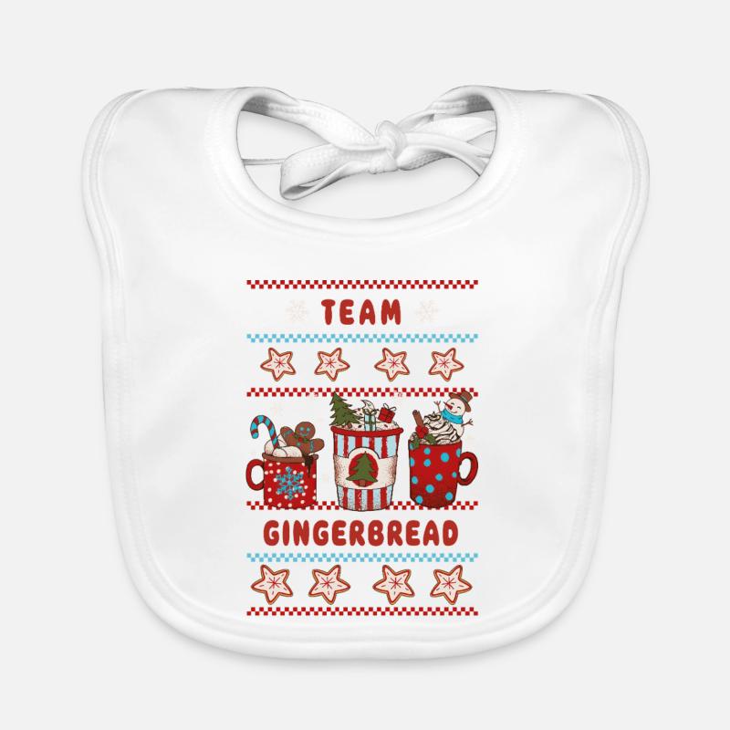 Team Gingerbread Baby Bio-Lätzchen