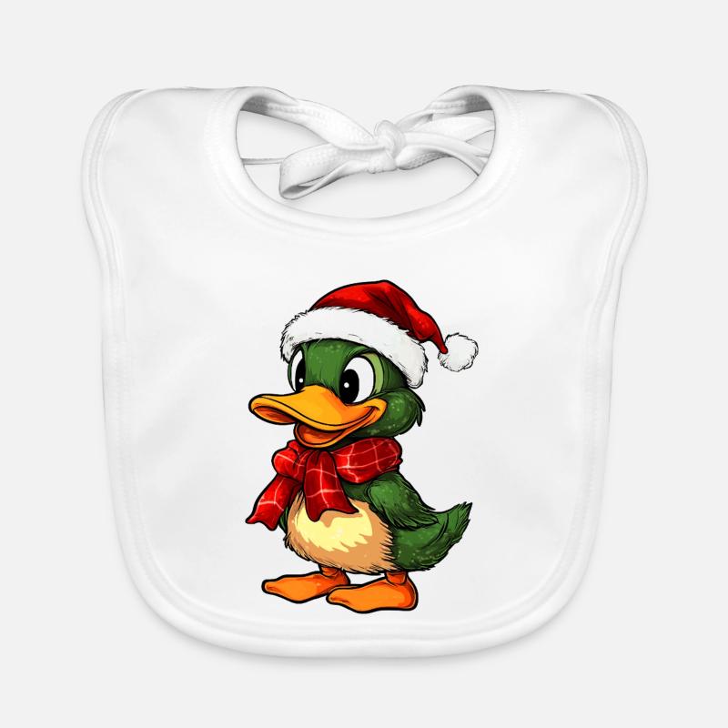 Canards de Noël Bavoir bio Bébé
