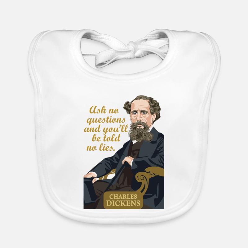 Charles Dickens Baby Bio-Lätzchen