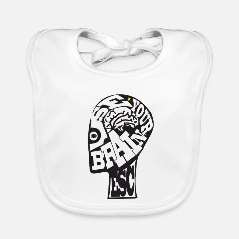 USE_YOUR_BRAIN Bavoir bio Bébé
