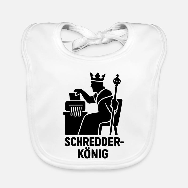 schredder könig Baby Bio-Lätzchen