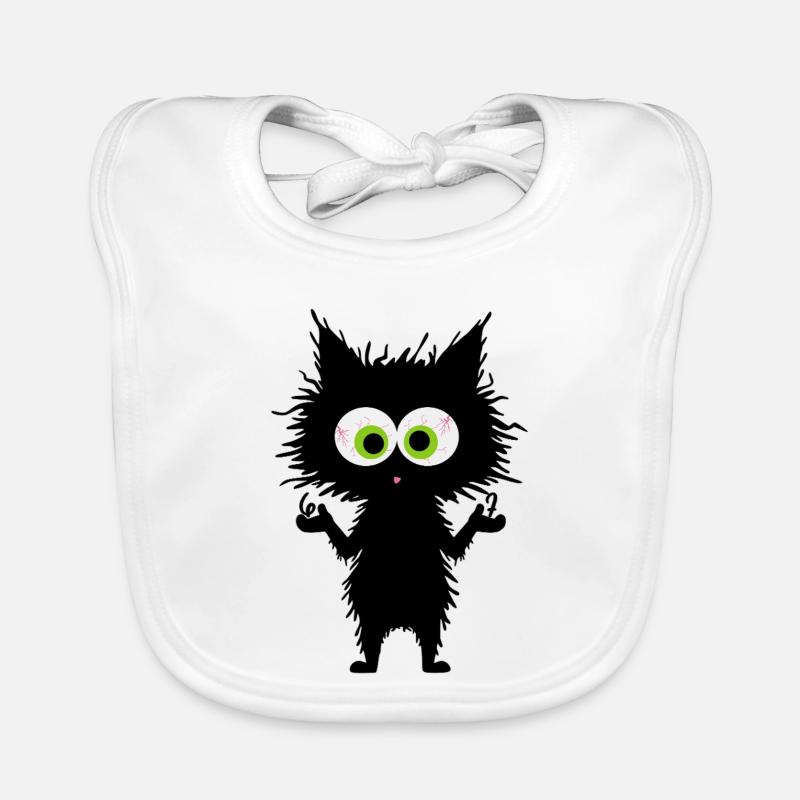 67 Mèmes Funny Cat Six Seven Bavoir bio Bébé