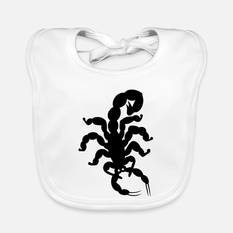 scorpion Bavoir bio Bébé