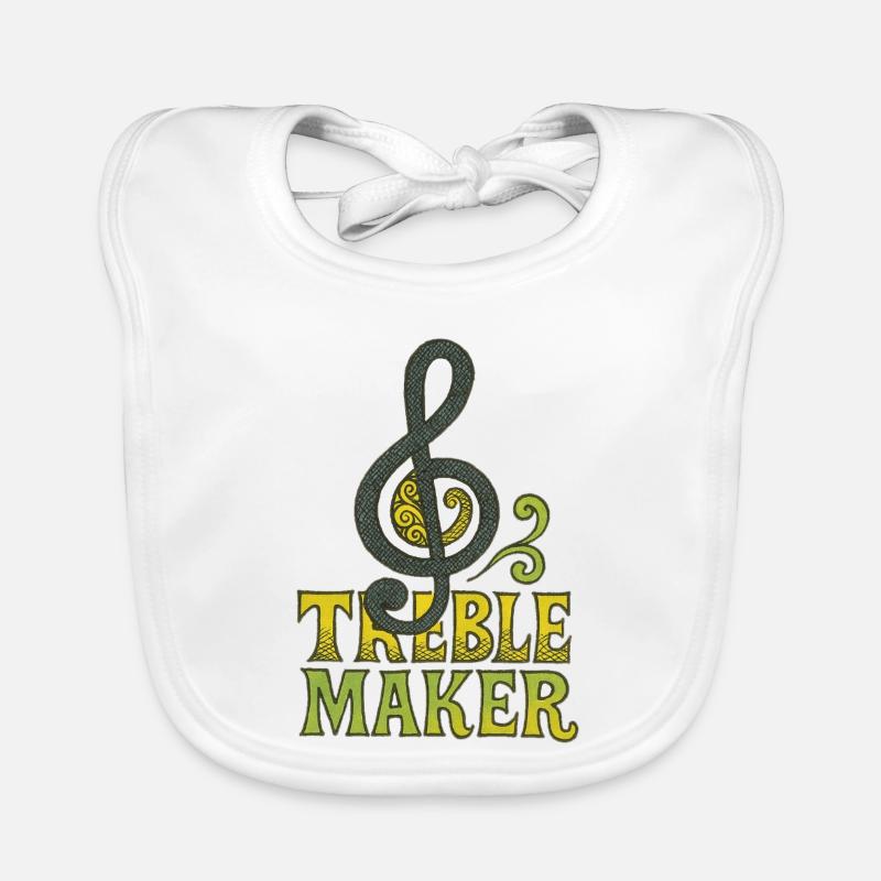 Treble Maker Logo Tee Baby Bio-Lätzchen