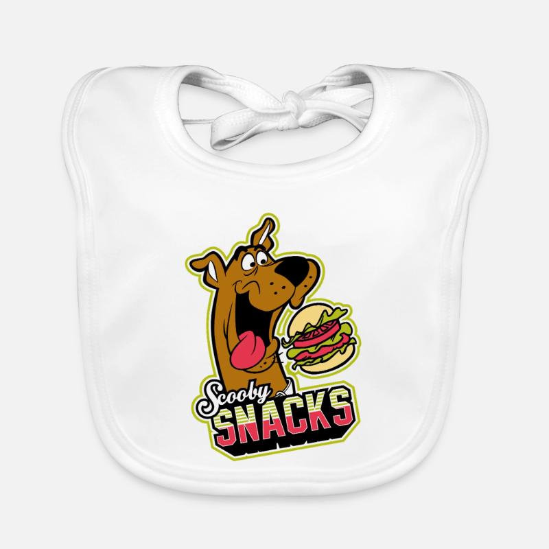 Scooby-Doo Scooby Snacks Avec Burger Bavoir bio Bébé