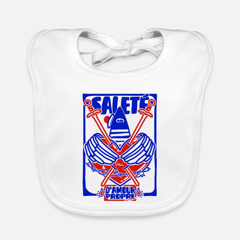 Dreck der Selbstliebe Baby Bio-Lätzchen