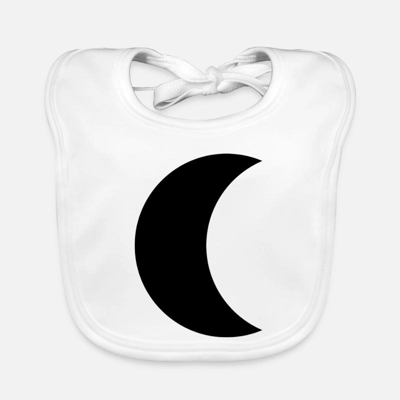 Croissant de lune Bavoir bio Bébé
